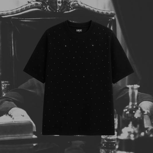Crystal Black Tee / The World is Yours