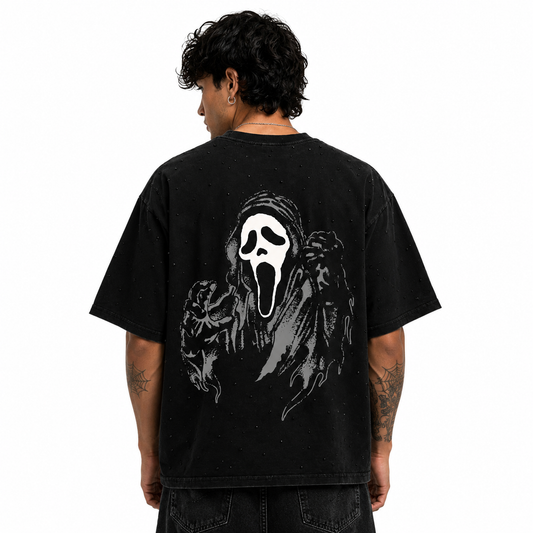 Crystal Tee Oversize - Scream (Reflective)