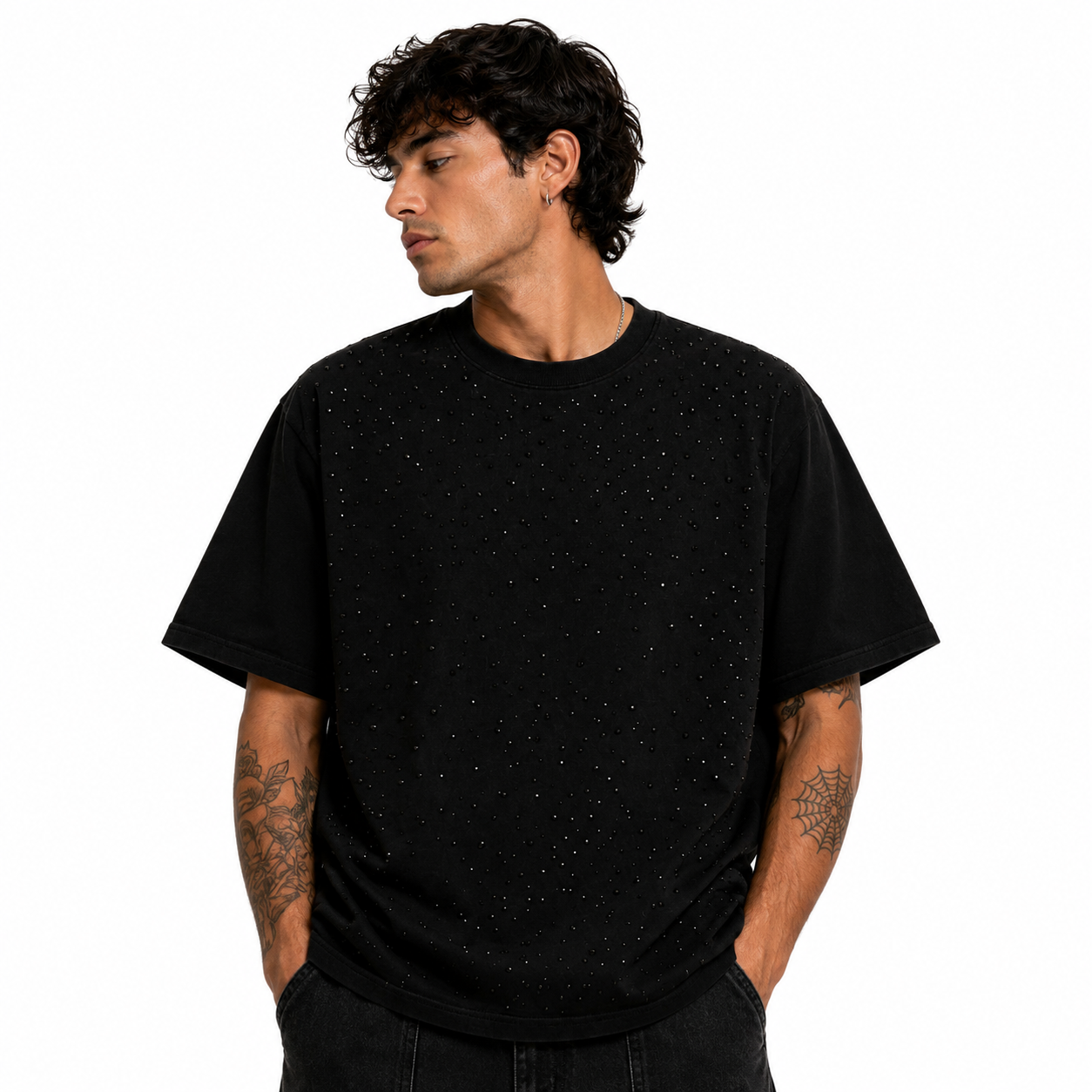 Crystal Tee Oversize - Scream (Reflective)